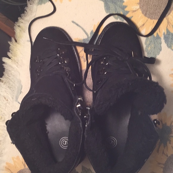 Baxter Shearling Hiker Boot Suede US 7 - Picture 5 of 8